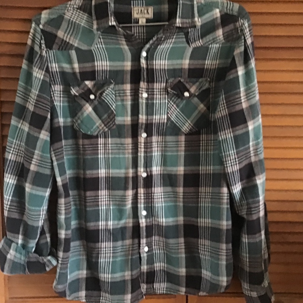 Jack. Flannel western shirt